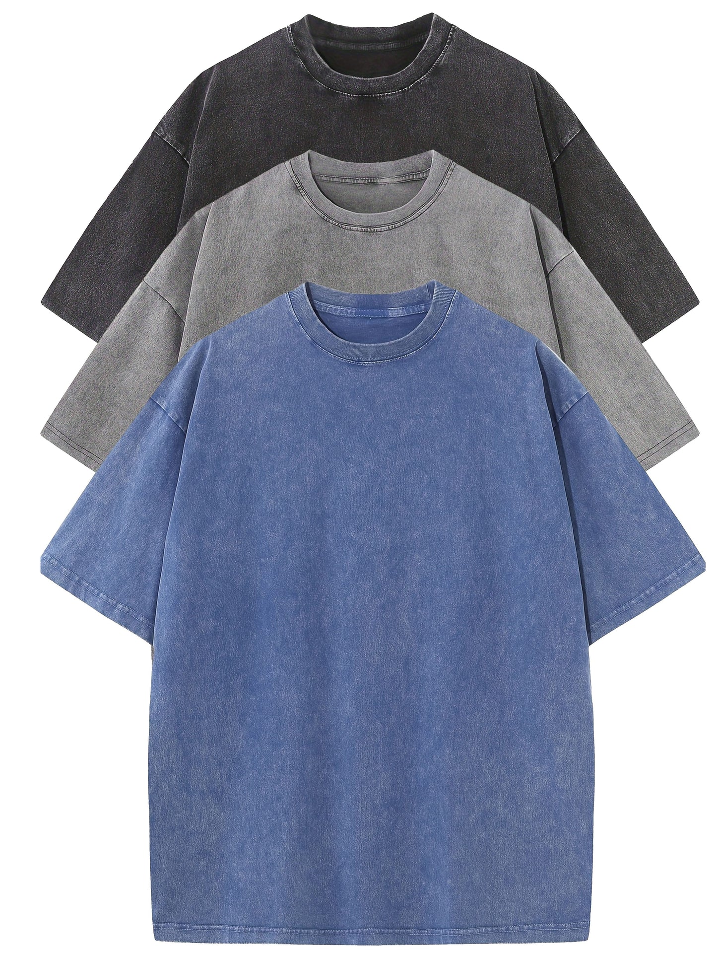 Lässiges Herren-T-Shirt mit weiter Passform im urbanen Stil für den täglichen Gebrauch  