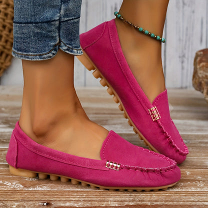 Mocassins Décontractés Femme Style Loafer Chic Quotidien