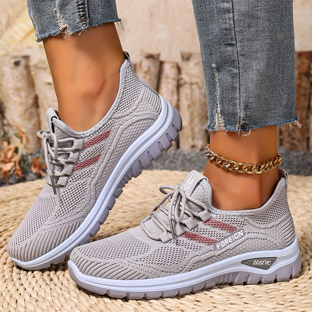 Baskets Femme Décontractées Style Sport pour Marche et Quotidien