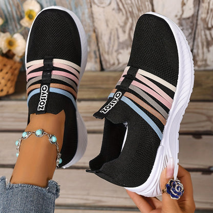 Zapatillas Slip-On Casual para Mujer Estilo Deportivo Urbano