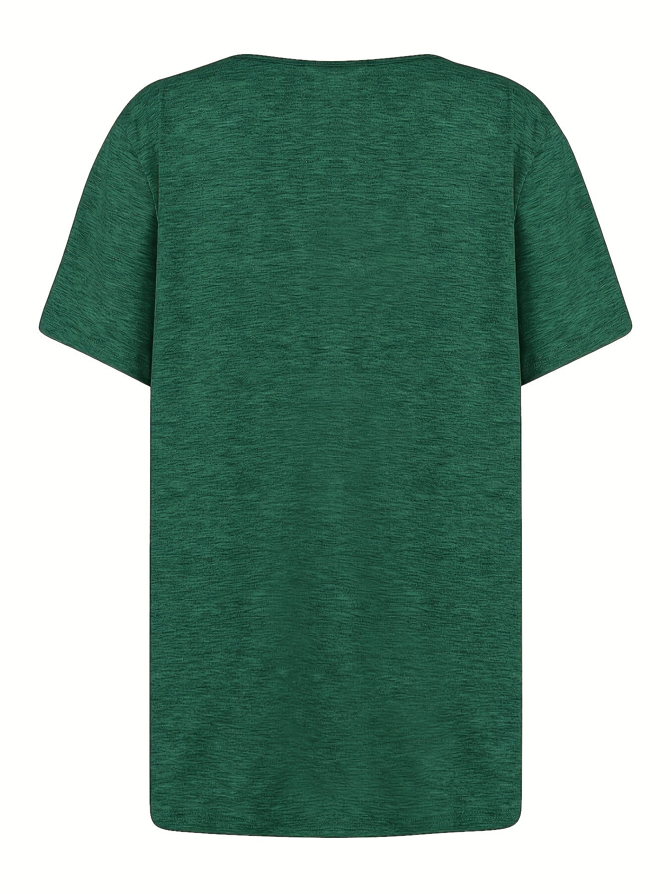 T-shirt femme col asymétrique à boutons style décontracté chic pour loisirs ou sorties