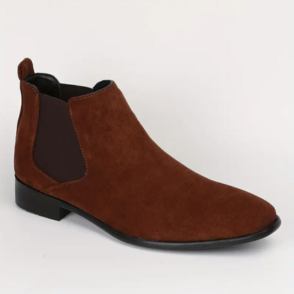 Bottes Chelsea classiques pour homme style polyvalent urbain