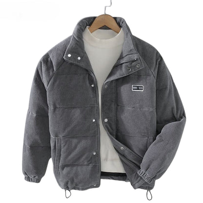 Chaqueta acolchada para hombre estilo urbano invierno – Abrigo acolchado cálido y ligero para ciudad y senderismo