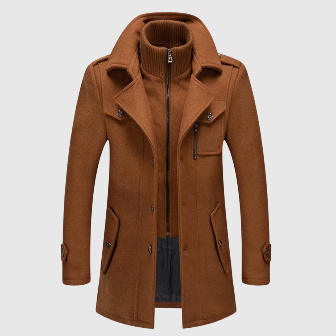 Klassieke trenchcoat voor heren