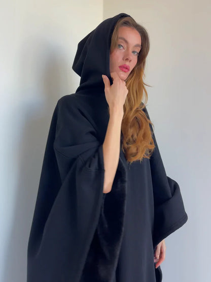 Damska oversize bluza w kratę w stylu cocooning – przytulny komfort w domu i na relaks