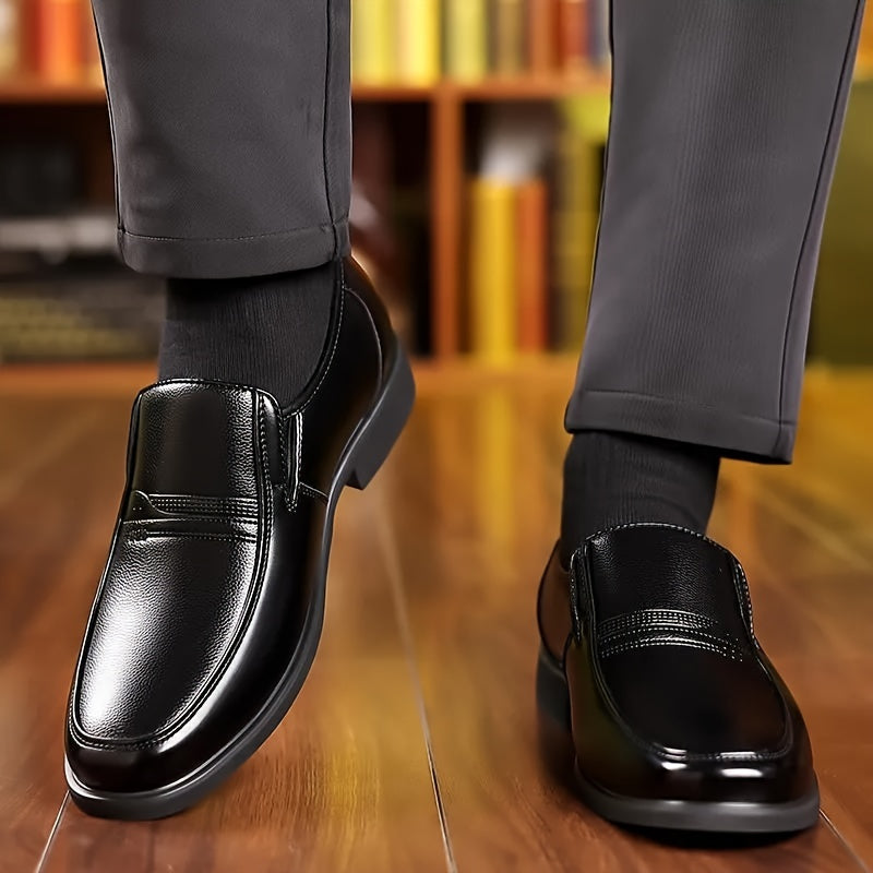Zapatos de vestir para hombre elegantes tipo slip-on estilo vintage para uso diario y ocasiones formales