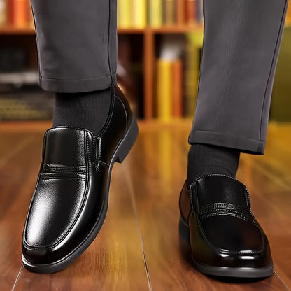Zapatos de vestir para hombre elegantes tipo slip-on estilo vintage para uso diario y ocasiones formales