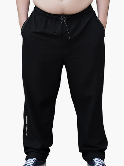 Lässige Jogginghose für Herren in großen Größen, sportlicher Stil  
