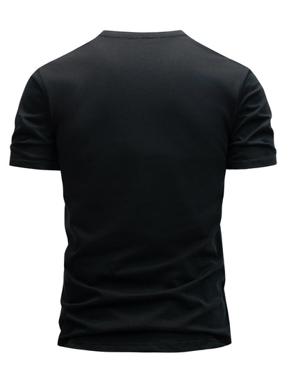 T-shirt Homme Style Graphique Montagne, Décontracté, Idéal pour Loisirs et Plein Air