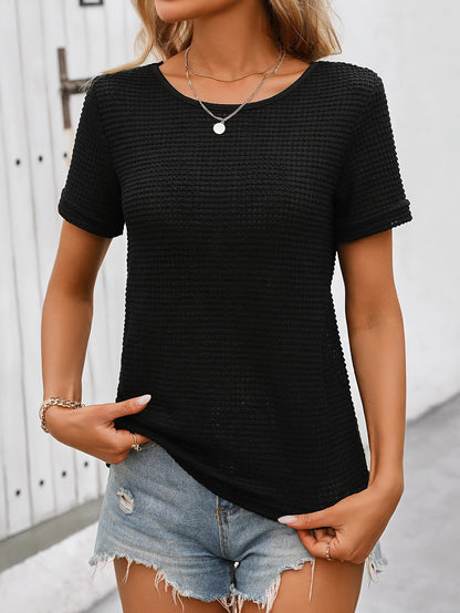 Top Femme Décontracté Dos Nu avec Nœuds et Dentelle Style Romantique