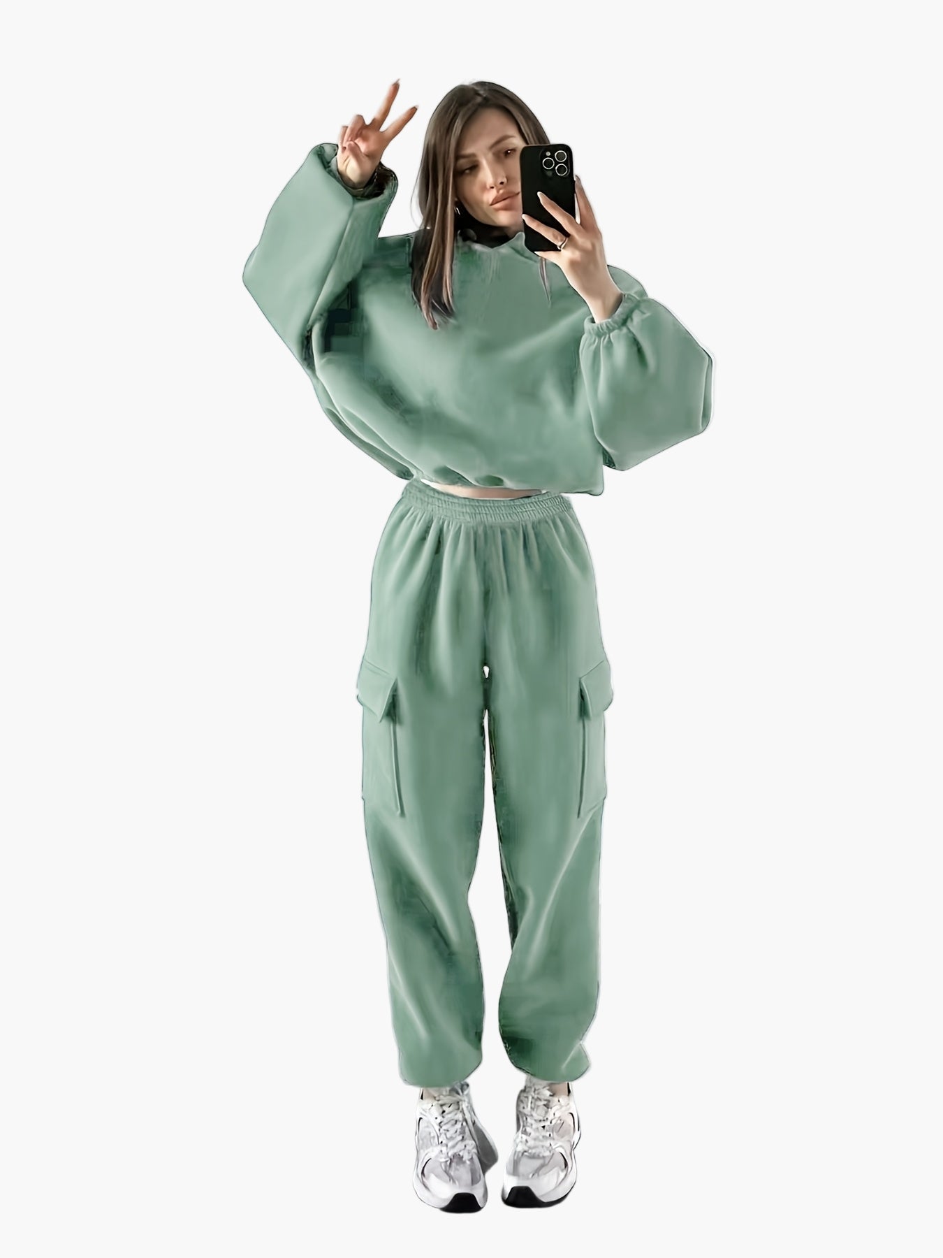 Completo casual da donna - Stile elegante e confortevole, adatto a tutte le stagioni
