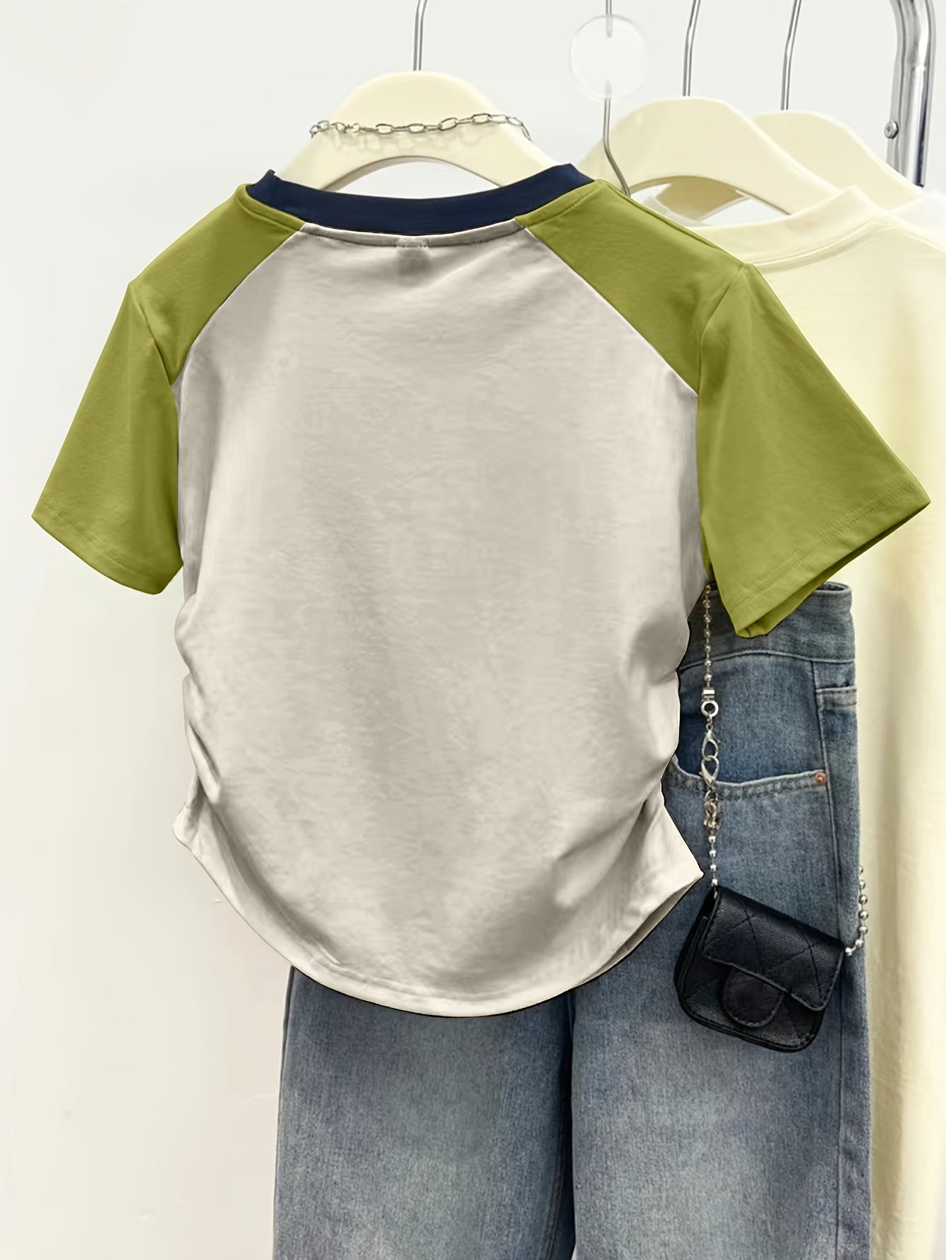 Camiseta casual para mujer estilo Y2K con diseño gráfico de elefante para el verano