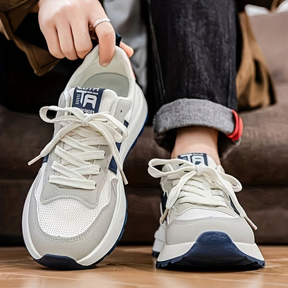 Herresneakers i preppy stil til afslappet hverdagsbrug