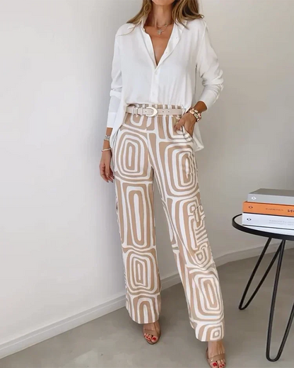 Lorenza™- Conjunto Casual de Dos Piezas