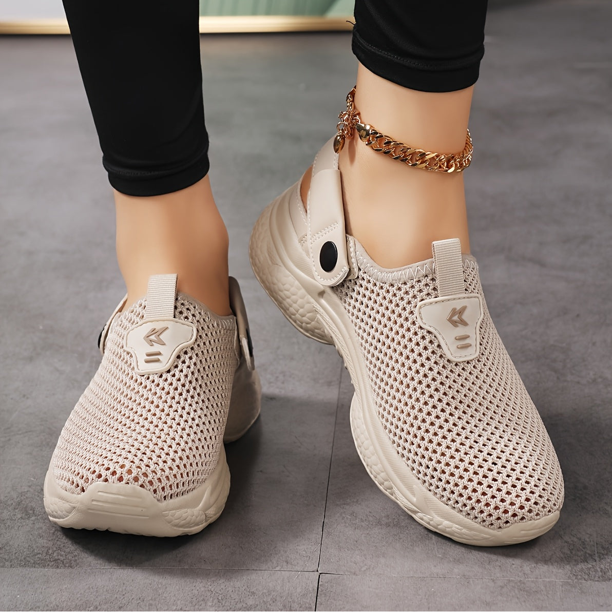 Sabots Sport Décontractés Femme Confort Slip-On pour Vie Quotidienne