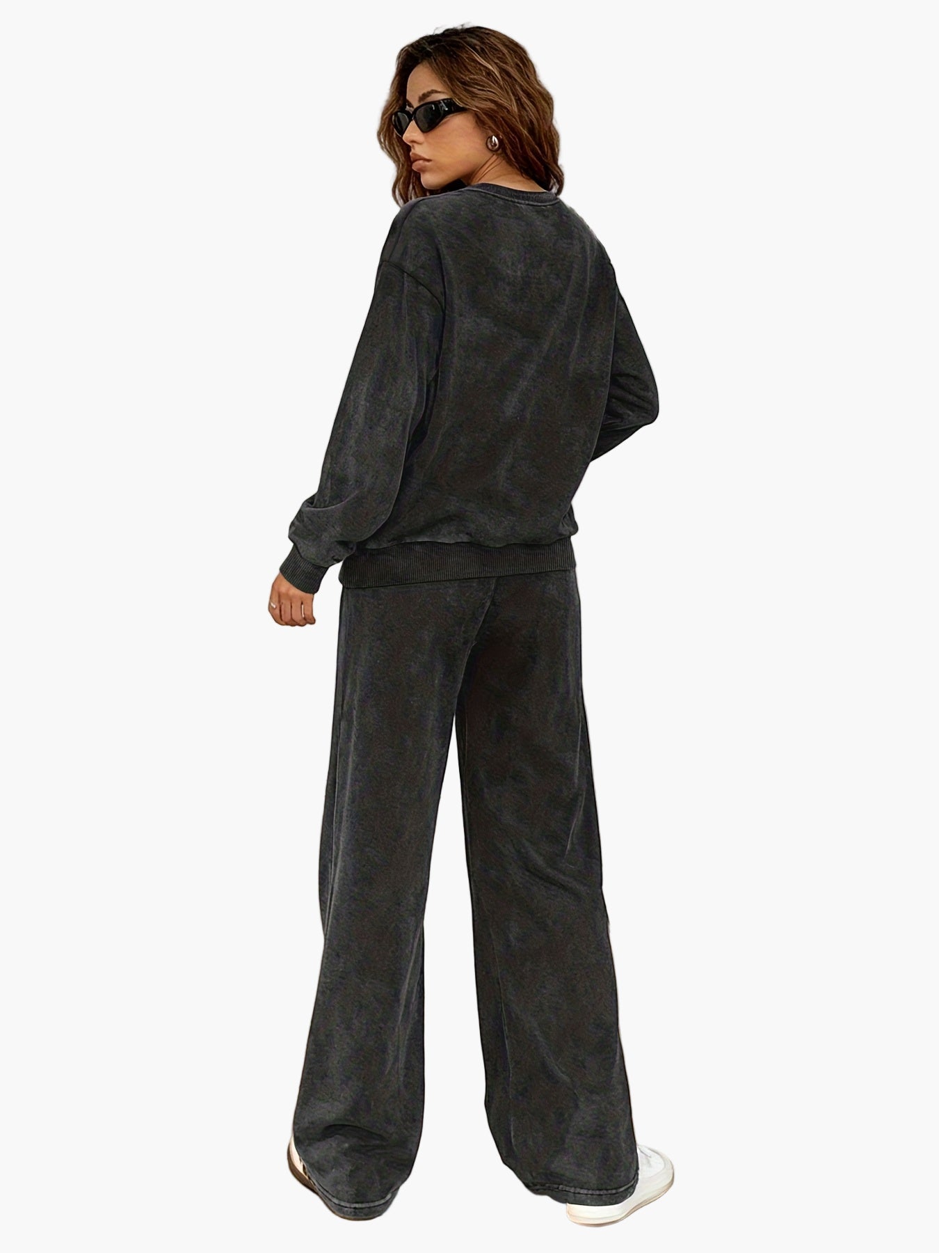 Completo Tuta Donna Stile Casual Urbano per Tutti i Giorni