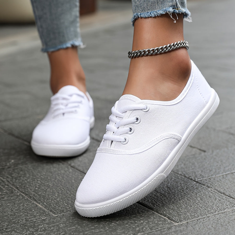 Baskets basses décontractées pour femme – Style urbain polyvalent et confort au quotidien