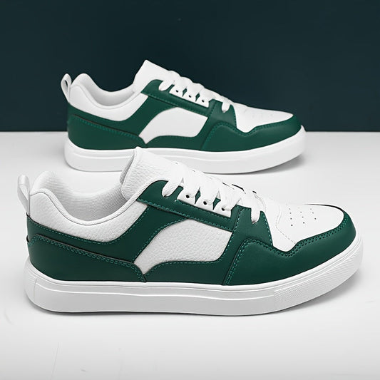 Baskets décontractées style preppy pour homme – sneakers basses universelles pour tous les jours