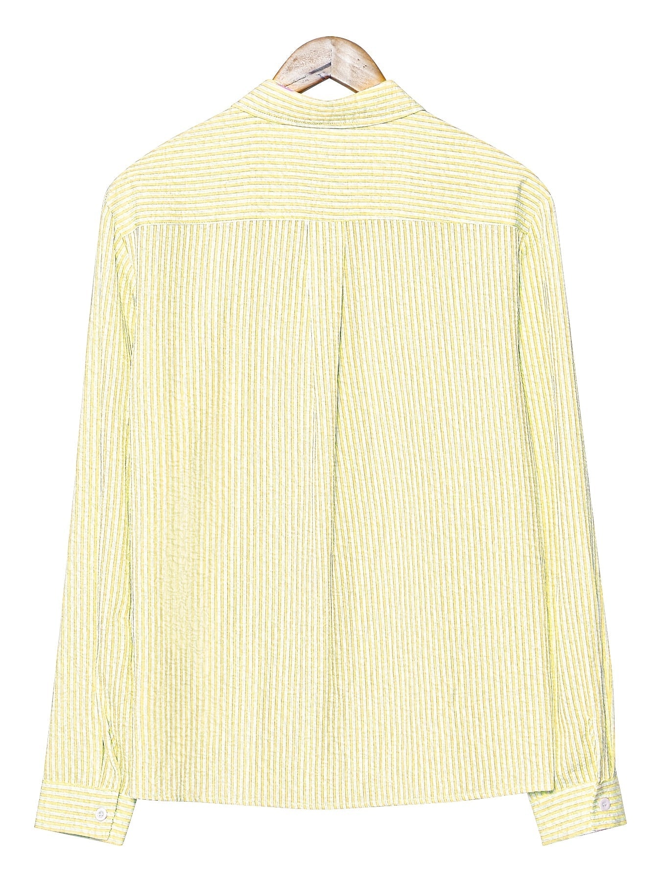 Chemise homme à rayures style décontracté pour la plage ou le bureau