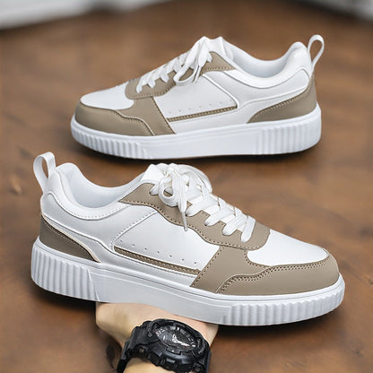 Herresneakers i lavt snit med alsidig urban stil til hverdag