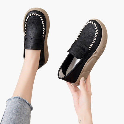 Comfortabele mocassins voor dames, ontspannen en stijlvol voor dagelijks gebruik