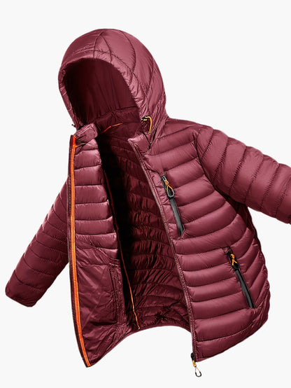 Men's Quilted Jacket Urban Style Versatile for Outdoor Activities