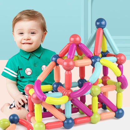 Juego de Construcción Magnético Educativo para Niños – Desarrollo de la Lógica y la Imaginación