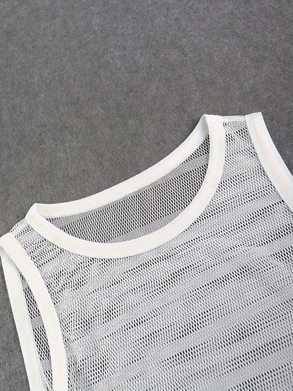 Ensemble Débardeur et Short Homme Style Sport Décontracté pour Activités et Loisirs