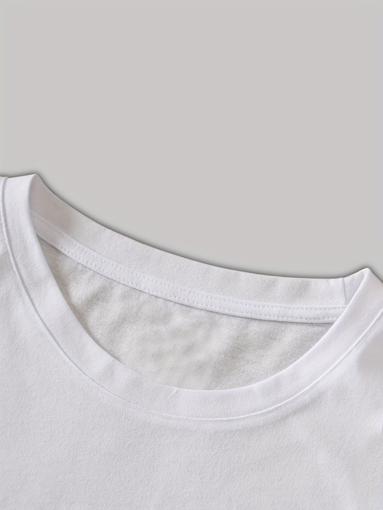 T-shirt grafica donna stile casual motivo geometrico – ideale per l'estate