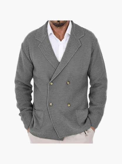 Men's casual double-breasted blazer jacket for all occasions