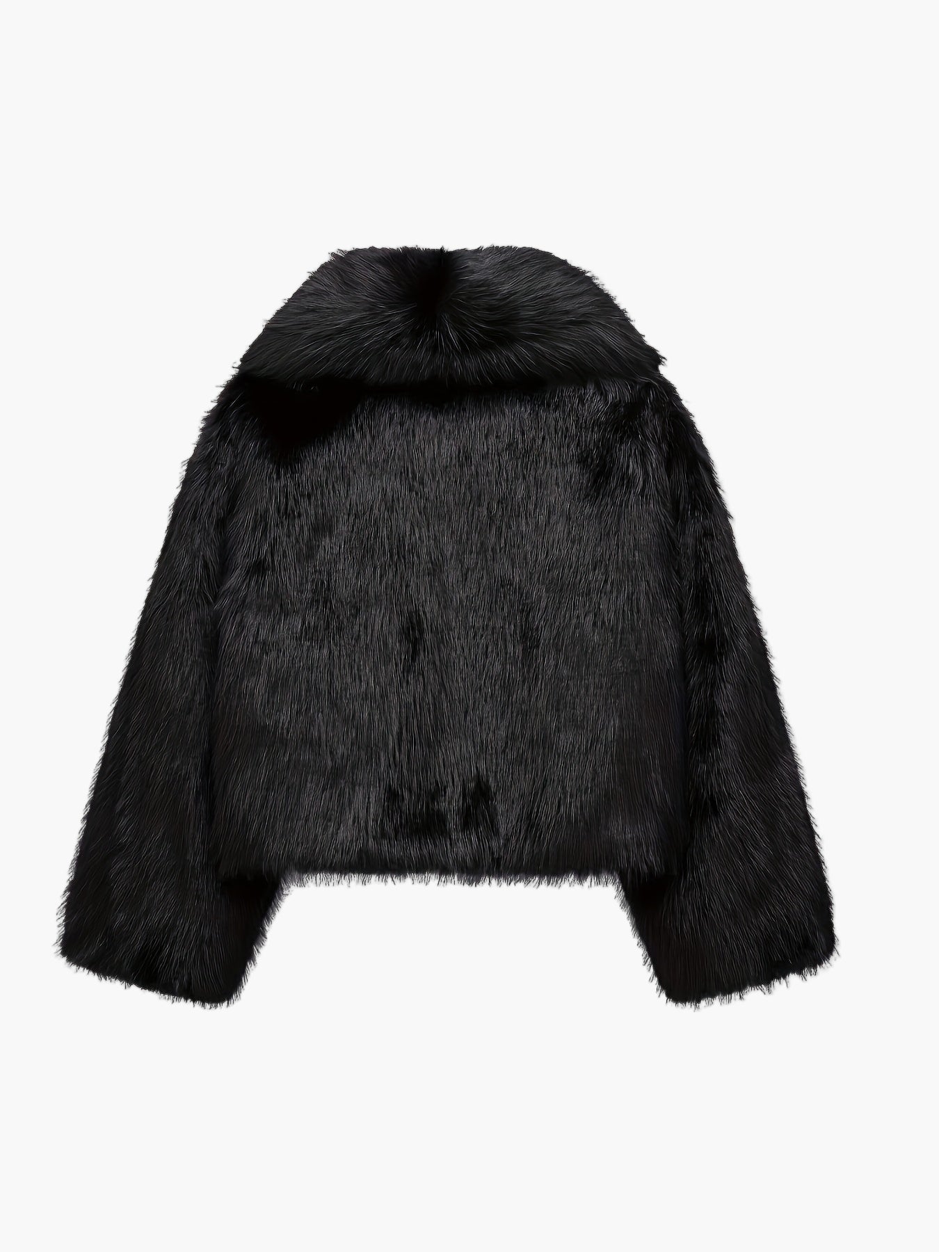 Chaqueta de mujer estilo chic de piel sintética corte amplio para otoño/invierno – Ideal para un look casual y elegante
