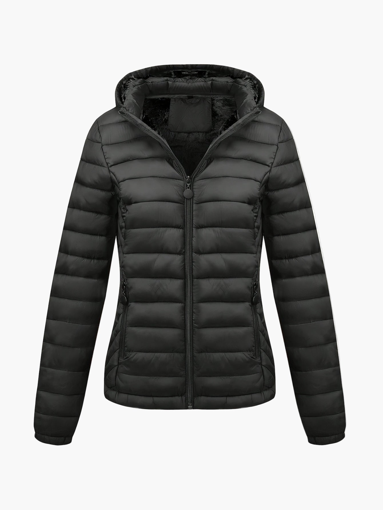 Women's Hooded Down Jacket Versatile Urban Style
