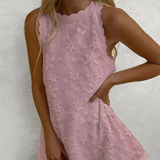 Holly – Robe Décontractée à Volants
