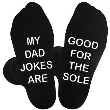 Men's novelty socks – Original gift for dad – Humorous style 'Best Dad Ever' – Father's Day or birthday accessory