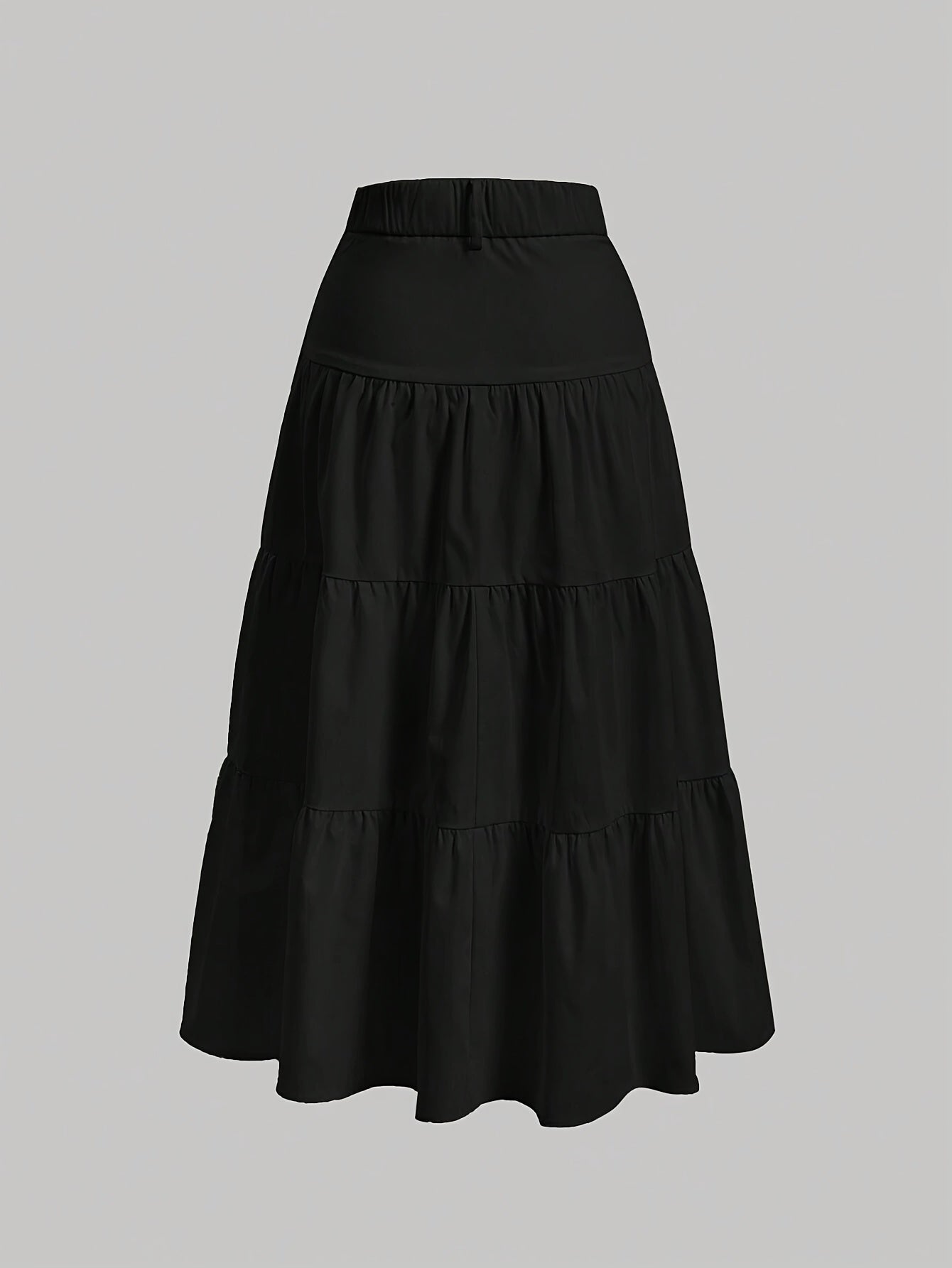 Długa spódnica damska z wysokim stanem w stylu boho, elegancka na wiosnę i lato