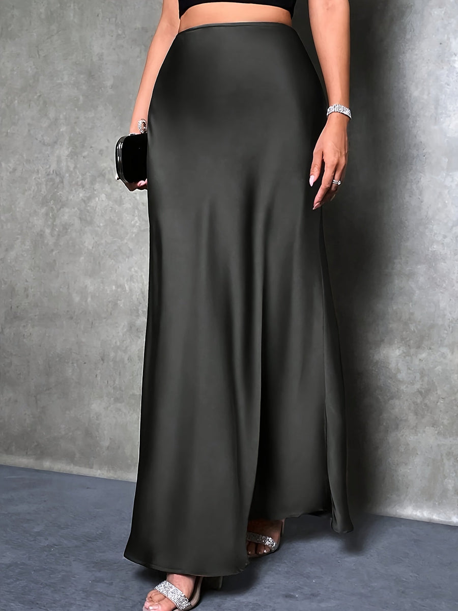 Jupe Longue Élégante Femme Style Soirée et Cocktail
