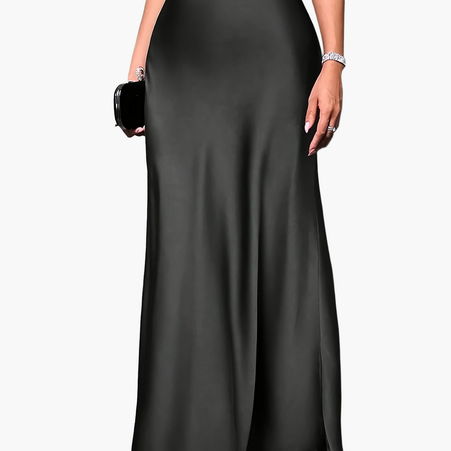 Jupe Longue Élégante Femme Style Soirée et Cocktail