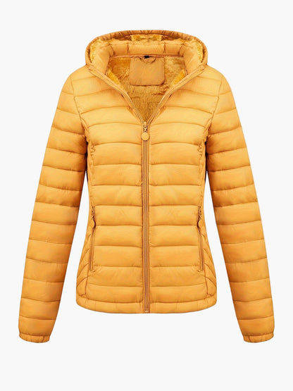 Women's Hooded Down Jacket Versatile Urban Style