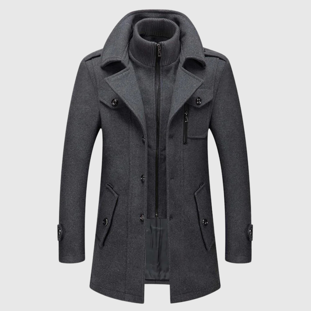 Klassieke trenchcoat voor heren
