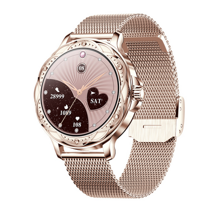 Carol – Elegant Smartwatch for Women with Health Tracking