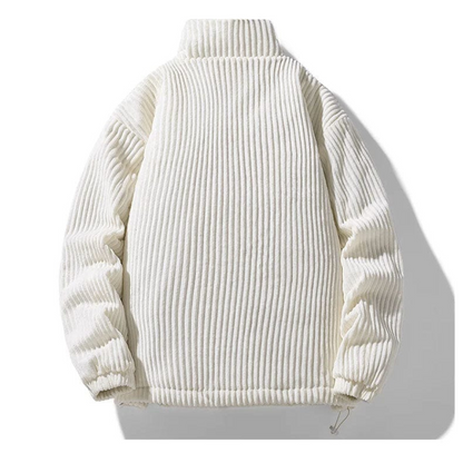 Cordjakke urban stil for menn, ideell for høst og vinter