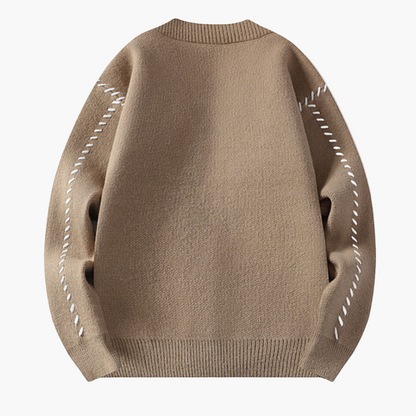 Cardigan uomo con bottoni stile casual chic, ideale per l'autunno e l'inverno