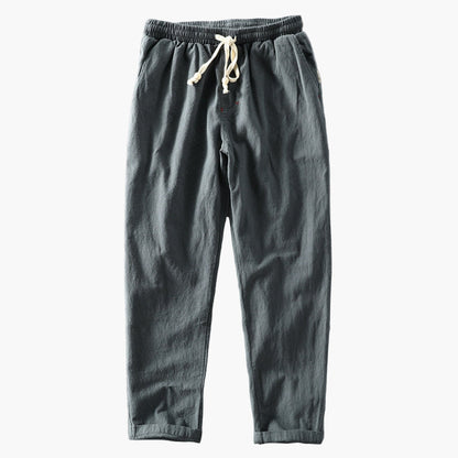 Herrenhose im japanischen urbanen Stil – Gerade, vielseitige Passform
