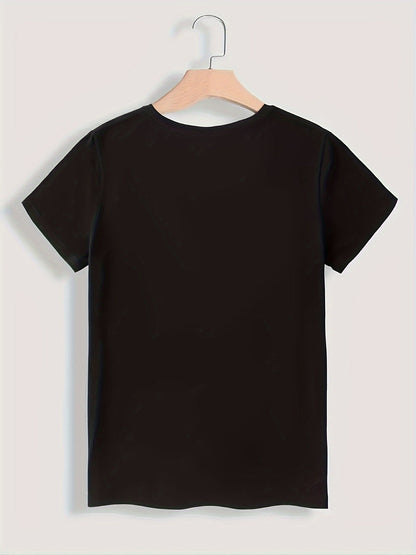Casual dames T-shirt met humoristische tekst – Ideaal voor de zomer, trendy stijl