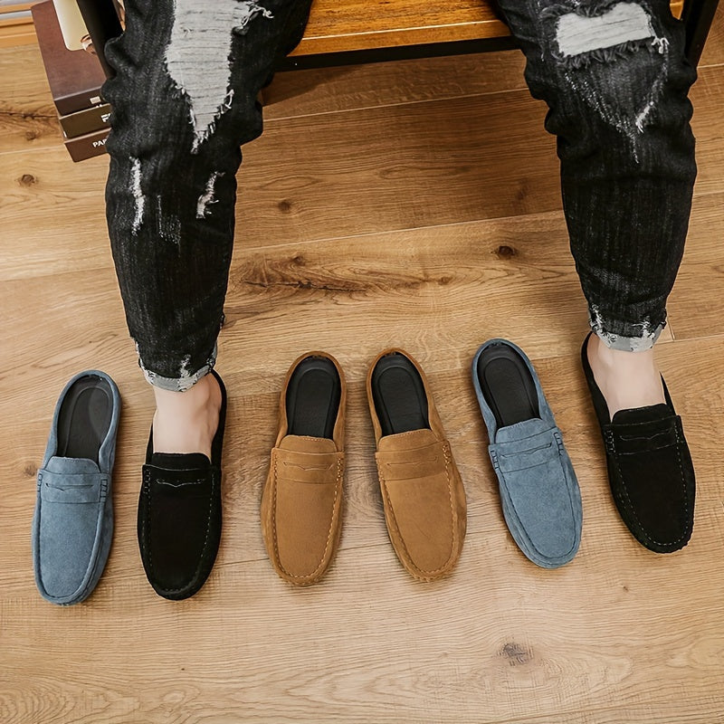 Afslappede slip-on mokkasiner til mænd, urban stil forår/efterår
