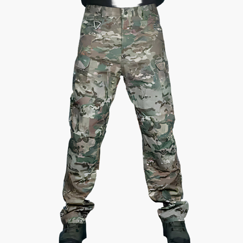 Taktische Cargohose für Herren im utilitaristischen Stil für Abenteuer und Outdoor  