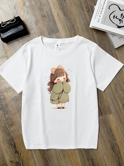 Pyjama d'été femme style mignon haut manches courtes et pantalon à carreaux