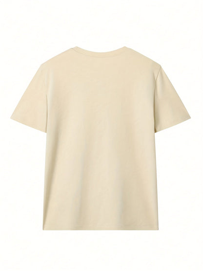 T-shirt femme style universitaire New York Brooklyn The Empire City à manches courtes