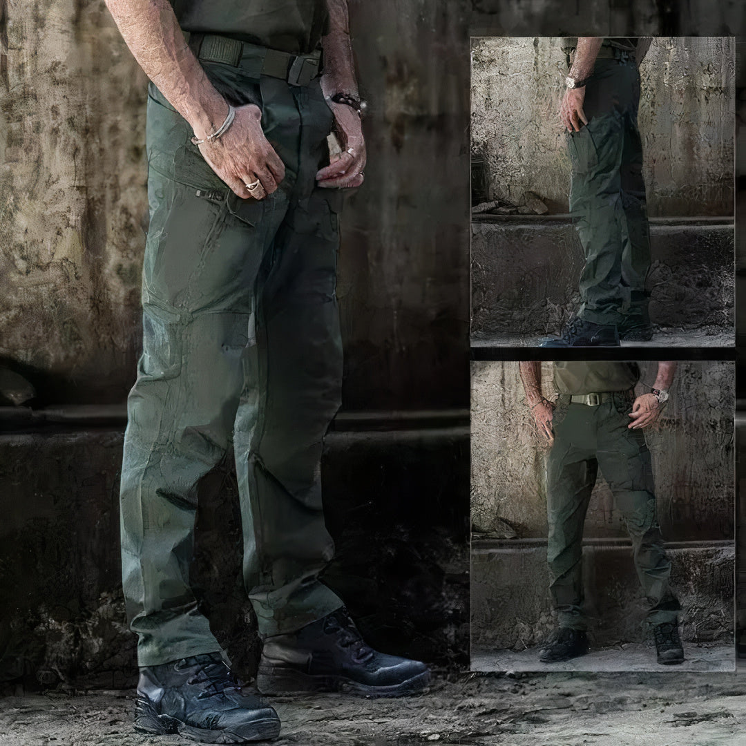 Taktische Cargohose für Herren im utilitaristischen Stil für Abenteuer und Outdoor  