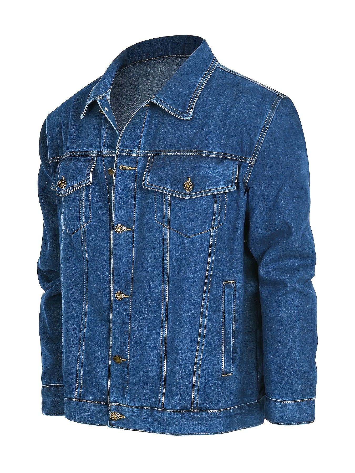 Avslappnad jeansväst för herr - Perfekt för en trendig urban look